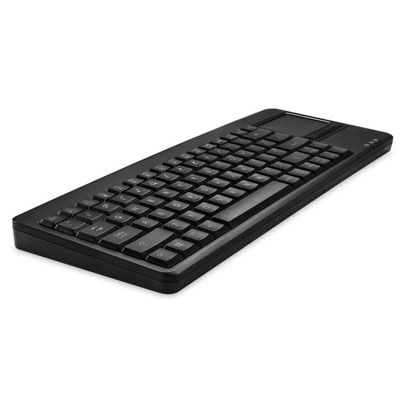 Perixx PERIBOARD-515 PLUS USB Keyboard w/ Touchpad - Efficient Navigation - Picture 2 of 11